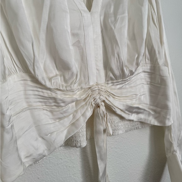 Anthropologie White Blouse - Picture 3 of 5